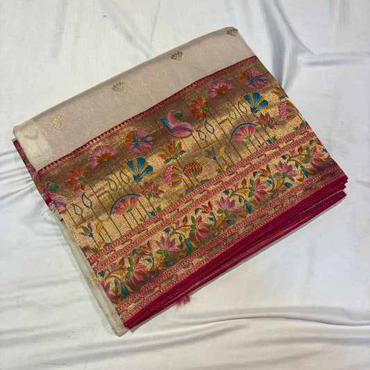 PREMIUM TUSSUR GEOREGETTE SAREE
