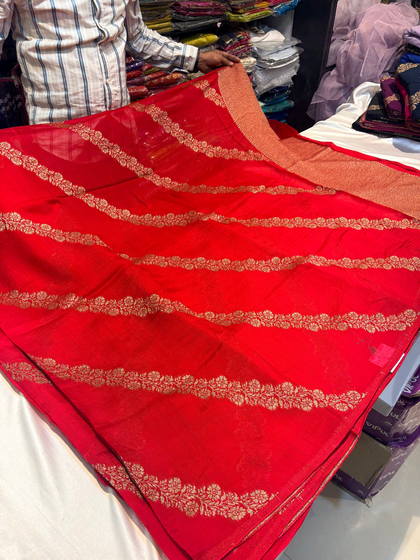 Premium Tussur Georgette Sarees
