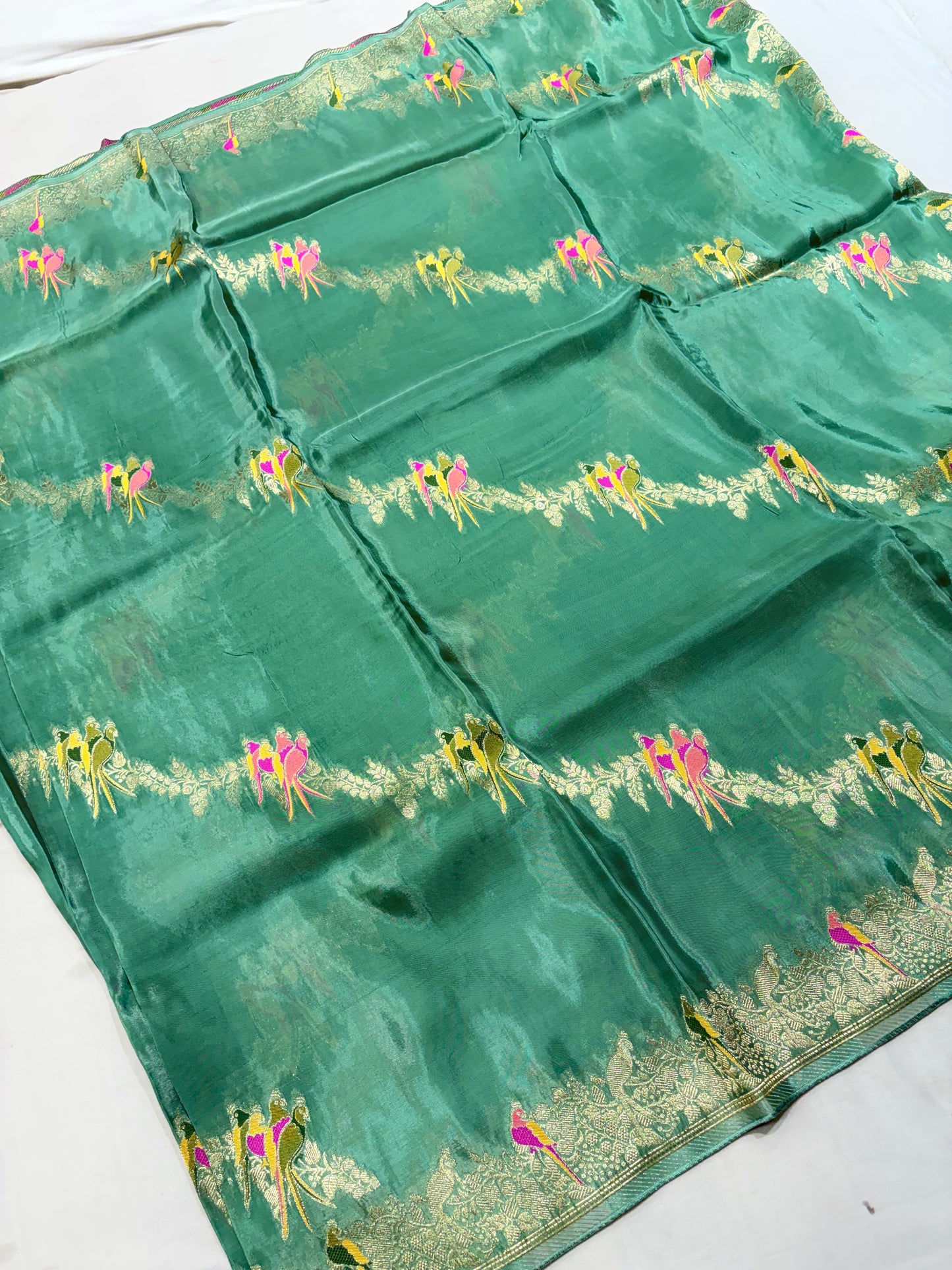 PREMIUM BANARASI CHIFFON SAREE