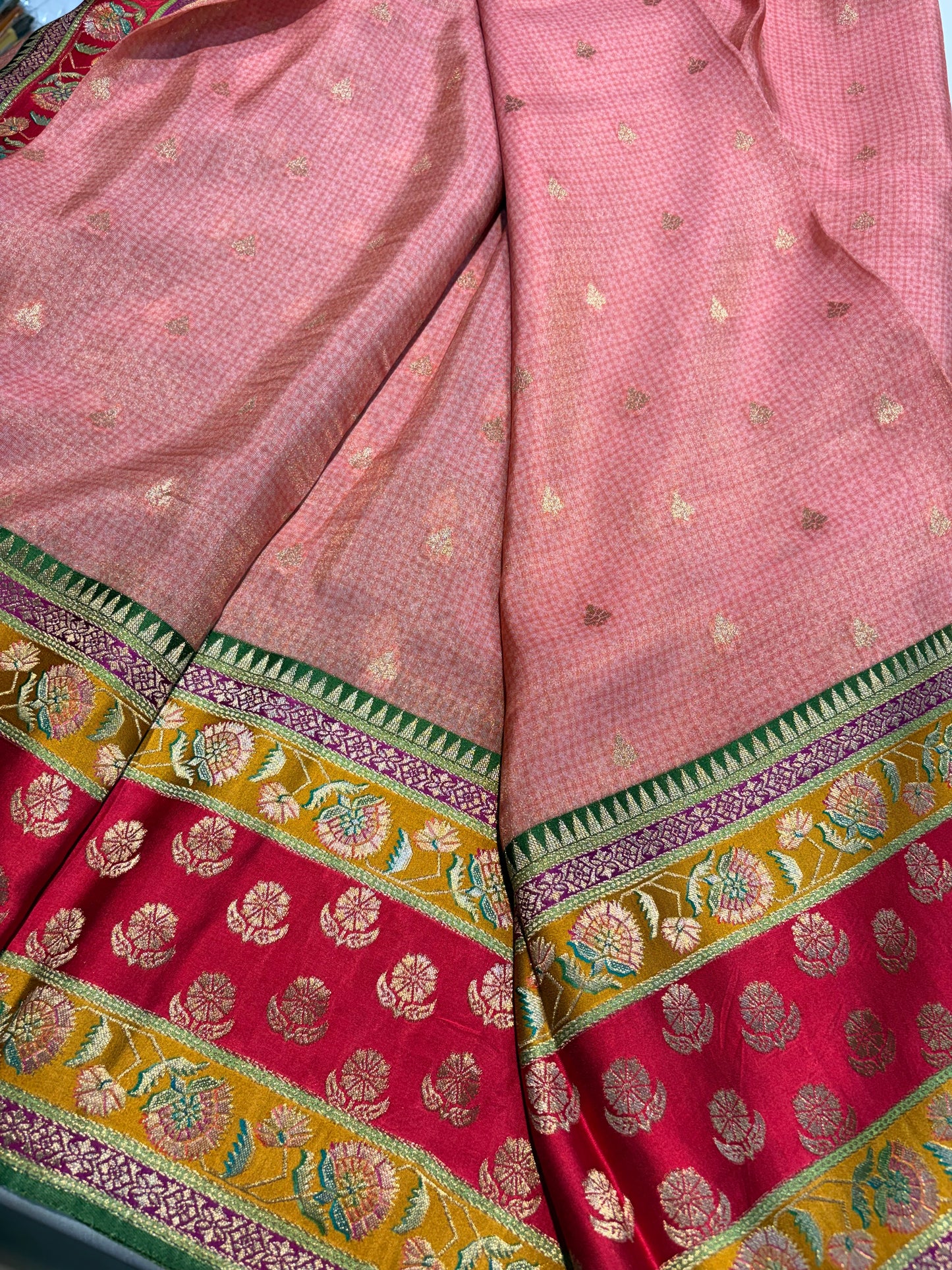 PURE BANARASI GEORGETTE SAREE