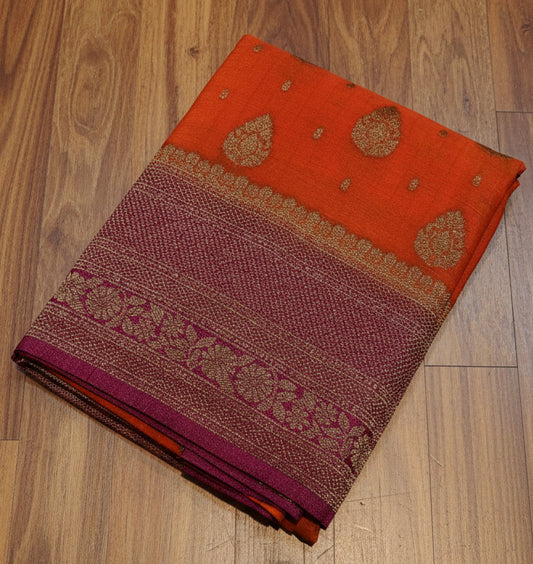 SEMI BANARAS KHADDI GEORGETTE