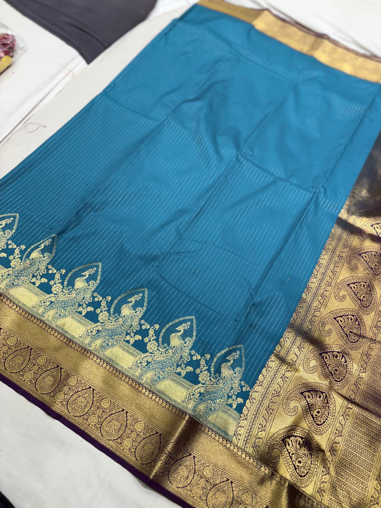 PRWMIUM SEMI KANCHI SAREE
