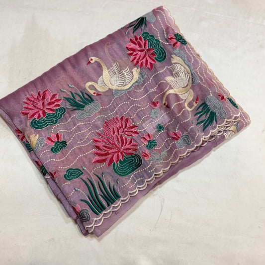 SOFT TISSUE SILK SAREE