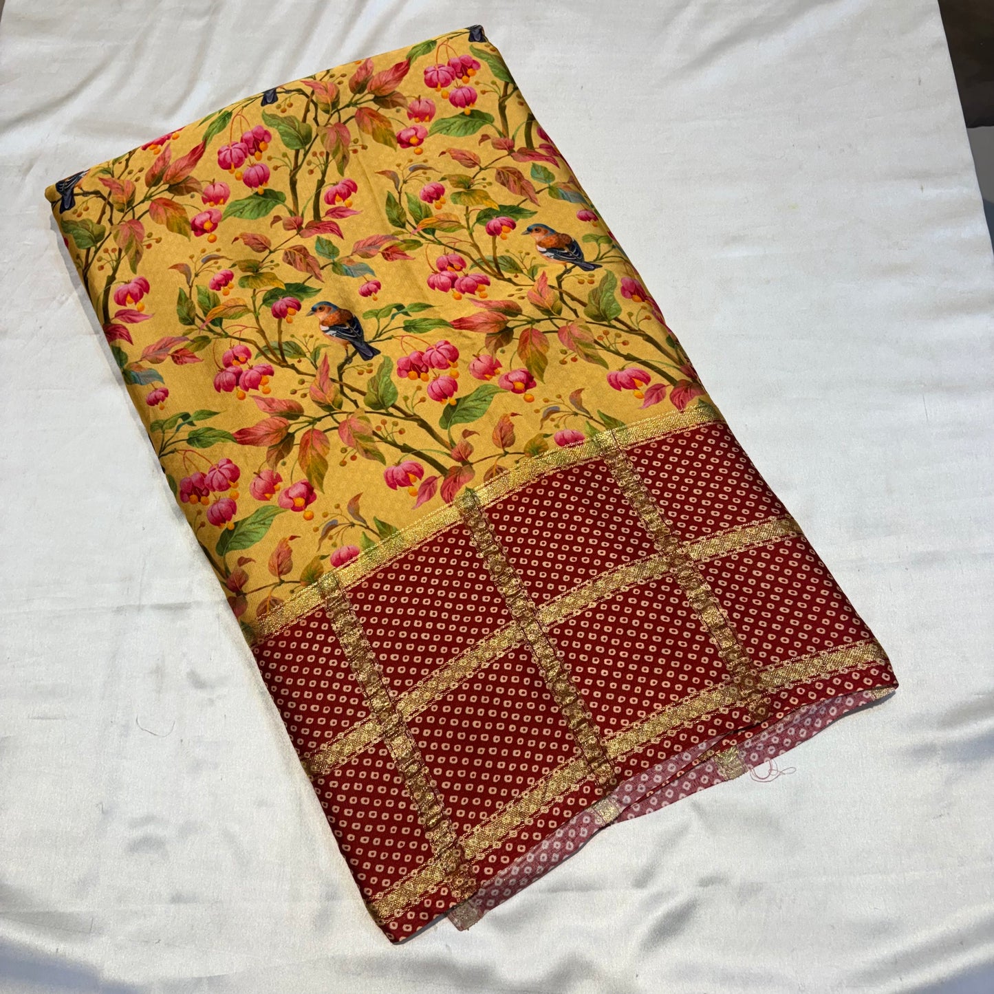 PURE PRINTED MODAL SILK SAREE