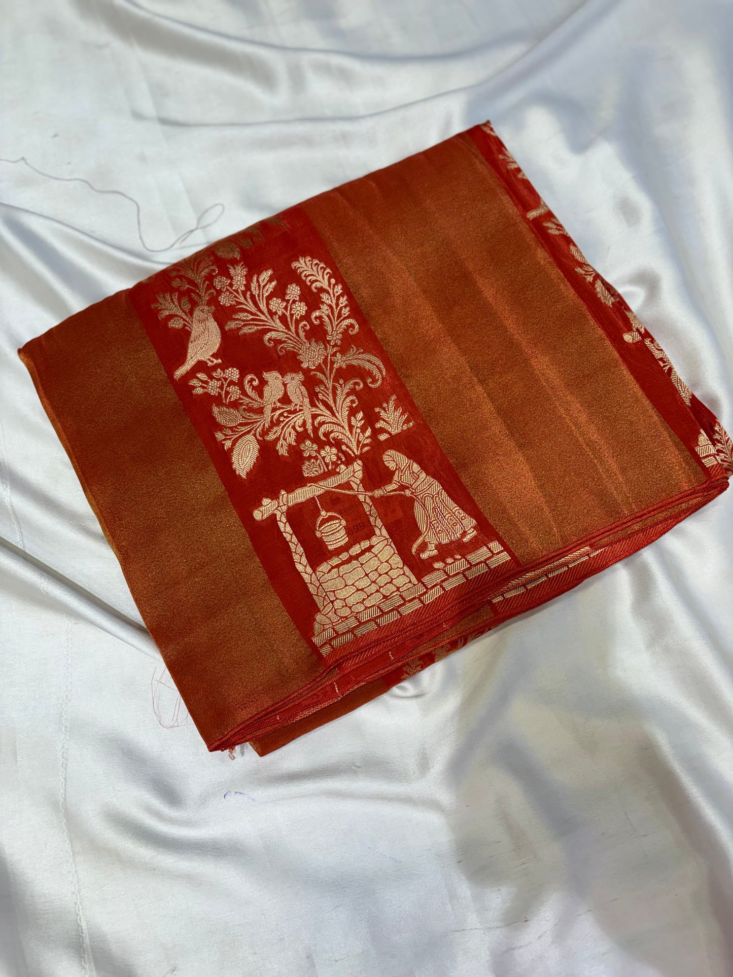 PREMIUM CHINON CREAPE SAREE