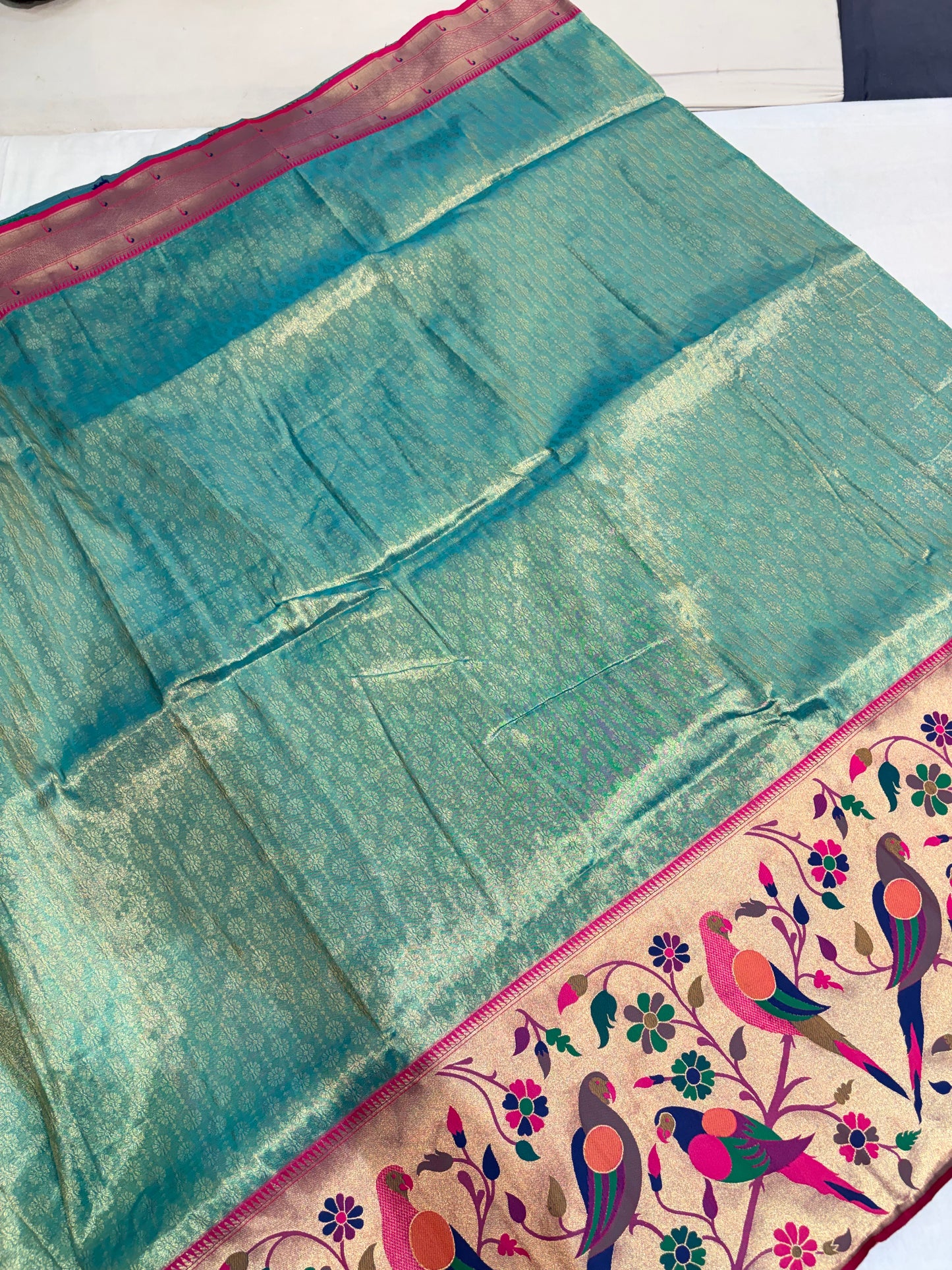 PRMEIUM SEMI PAITHANI SAREE