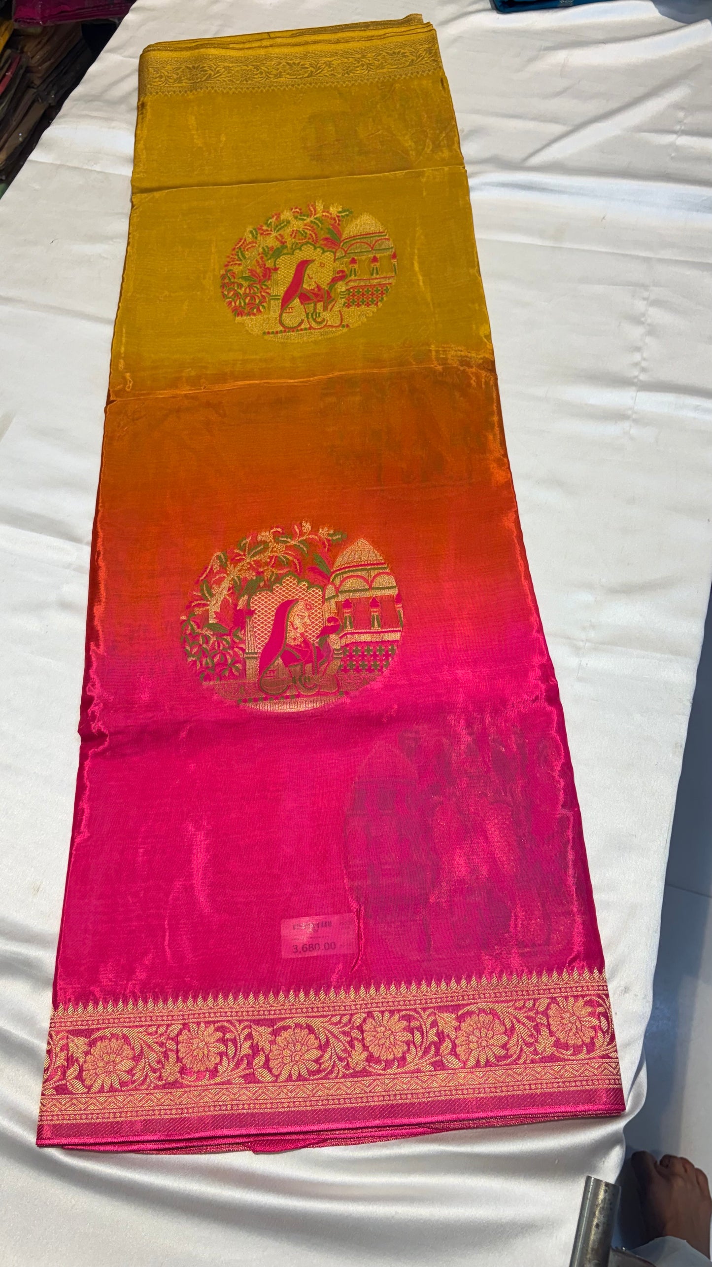 PREMIUM HO CREAPE SILK SAREE