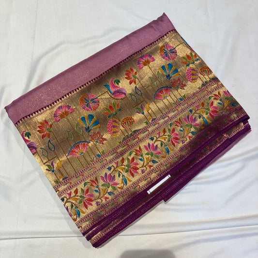 PREMIUM TUSSUR GEOREGETTE SAREE