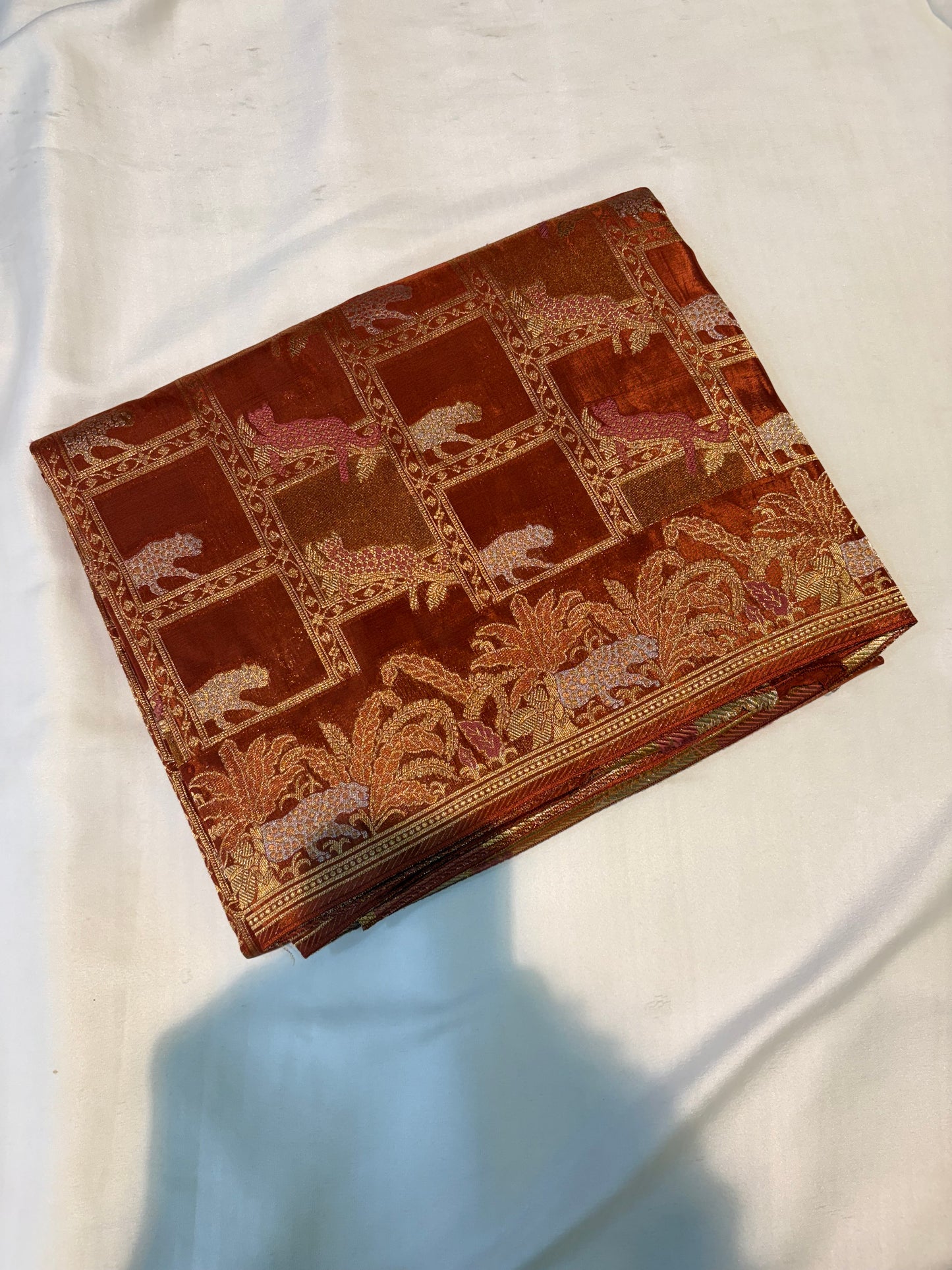 PREMIUM DESIGNER CHINON CREAPE SAREE