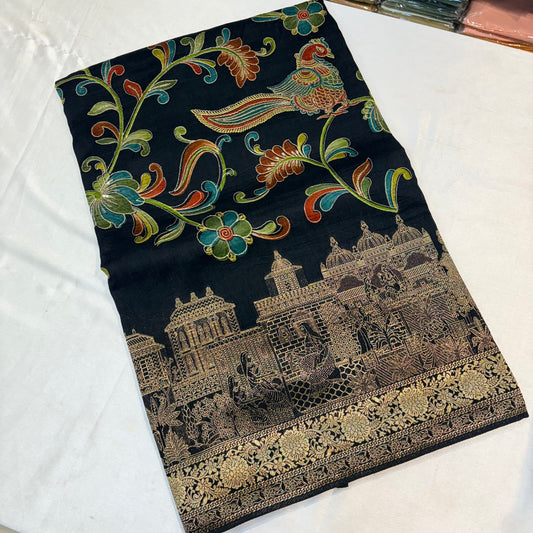 PURE PASHMINA SILK WITH KAATA WORK
