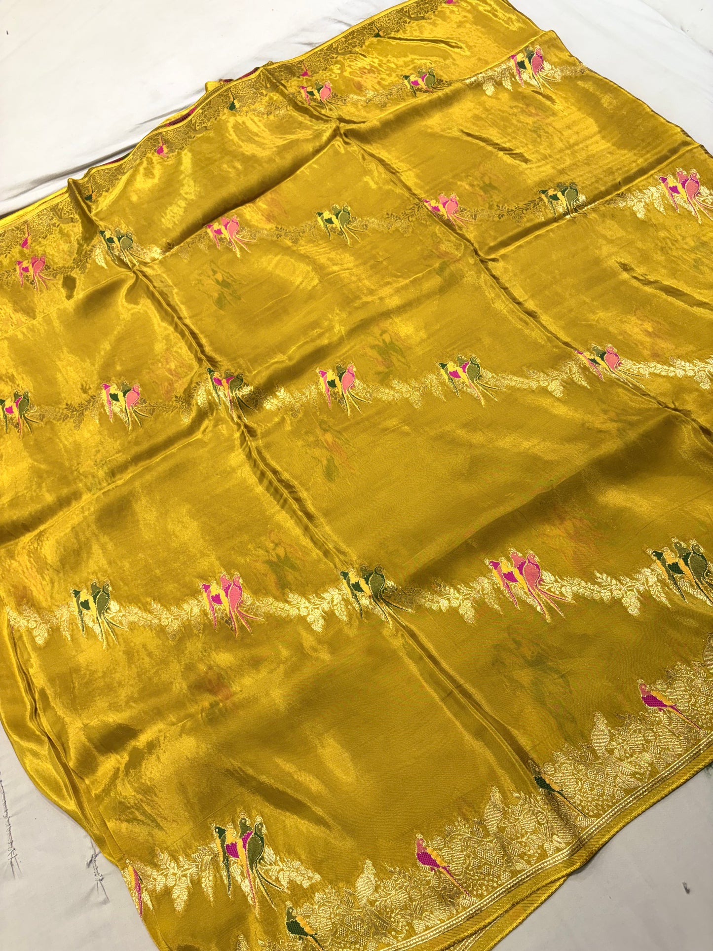 PREMIUM BANARASI CHIFFON SAREE