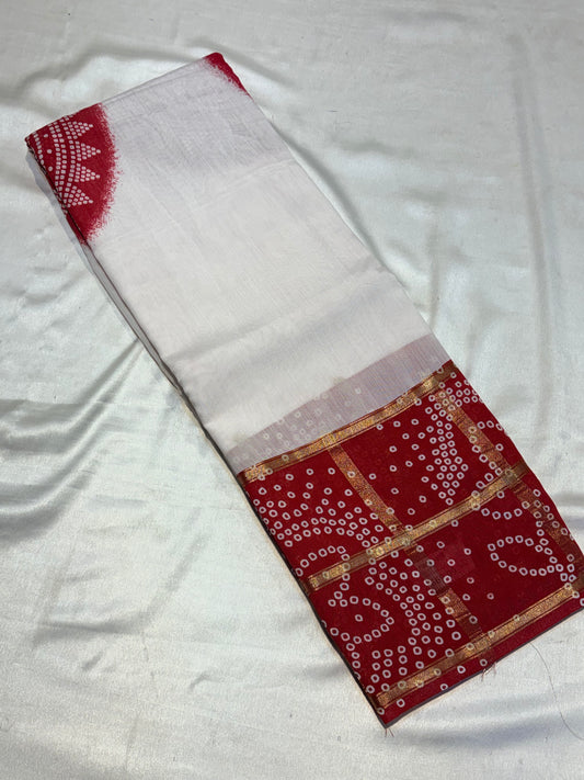 PREMIUM SOFT BANDHANI SAREE