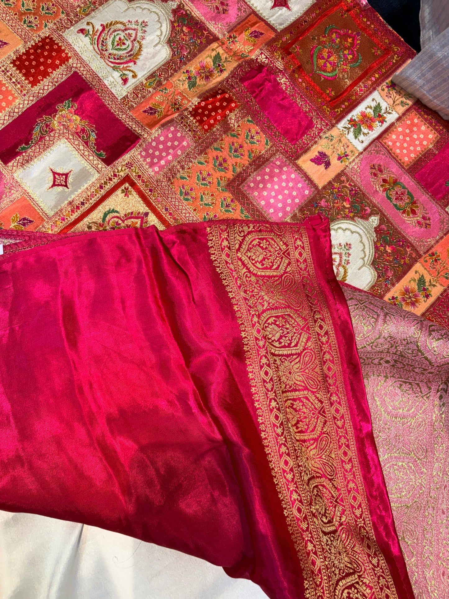 PURE BANARASI PASHMEENA SILK SAREE
