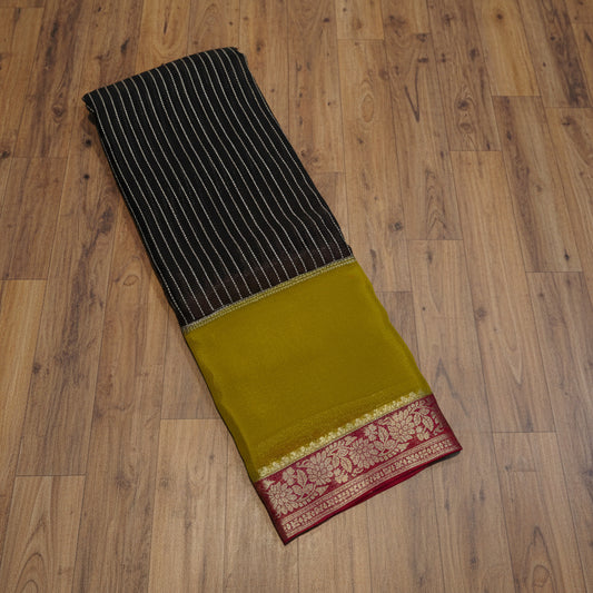 PREMIUM CHINON CREAPE SAREE
