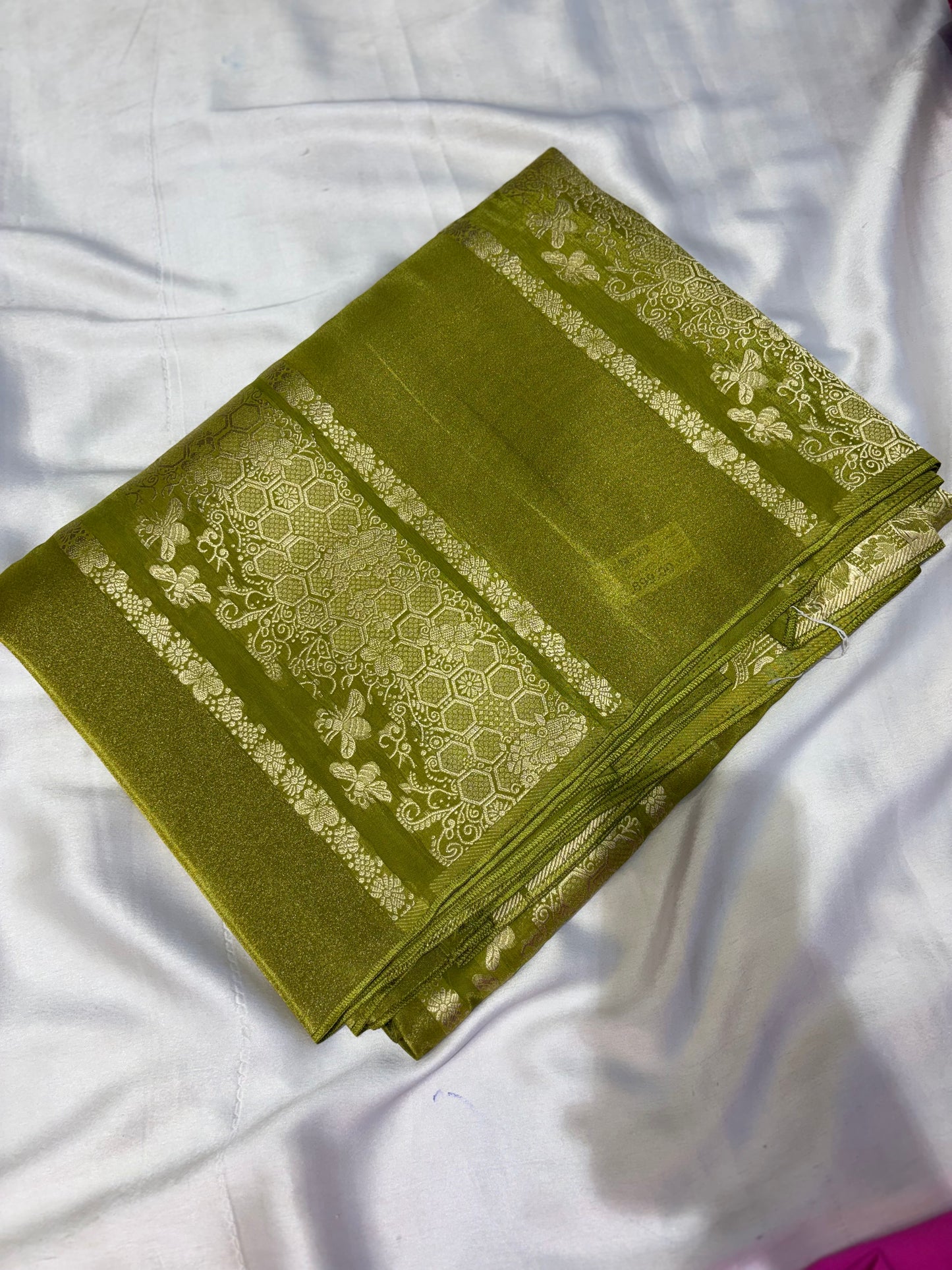 PREMIUM  RAW CHIFFON ORGANZA SILK