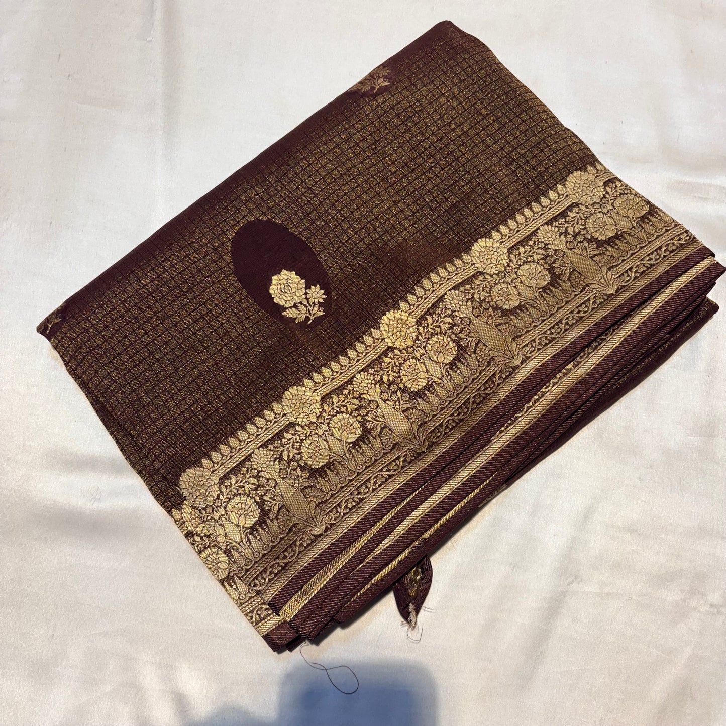 SOFT BROCADE MOUNGA SILK SAREE