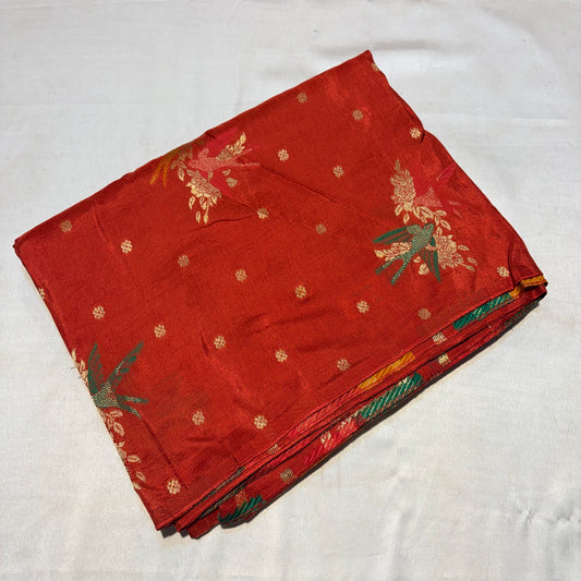 PREMIUM TUSSUR GEORGETTE SAREE WITH MEENA WORK