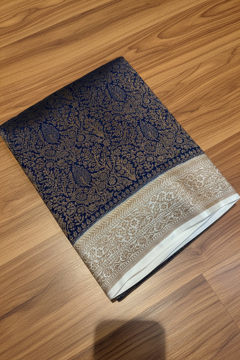 PREMIUM BROCADE BANARASI GEORGETTE SAREE