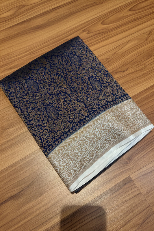 PREMIUM BROCADE BANARASI GEORGETTE SAREE