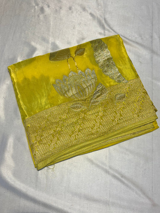 PREMIUM H.O CREAPE SILK SAREE