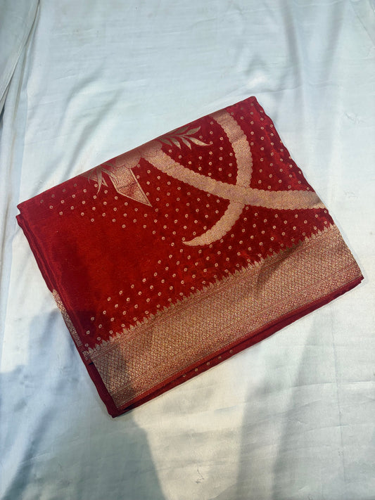 PREMIUM HO CREAPE SILK SAREE