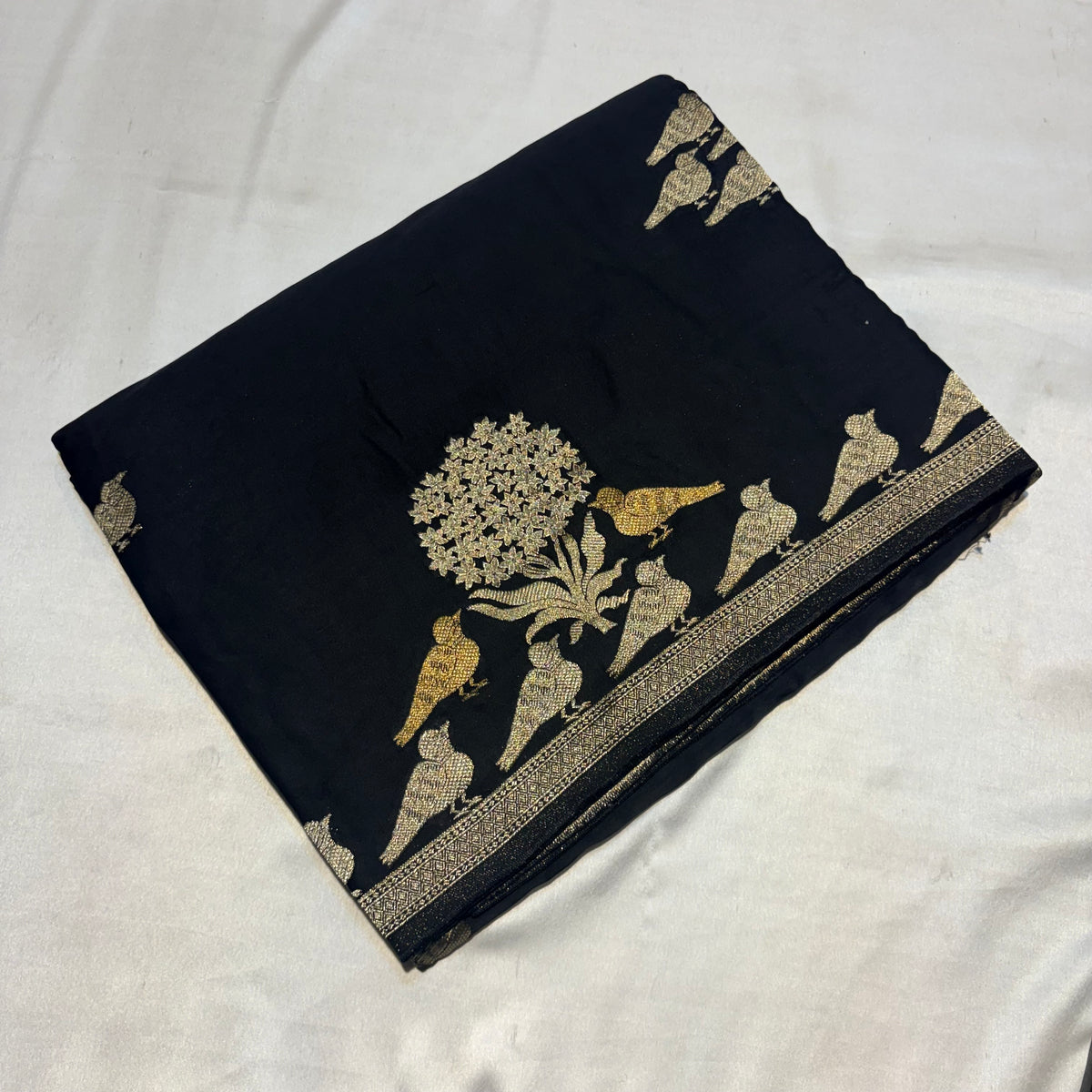 PREMIUM MASHRU CREAPE SILK SAREE
