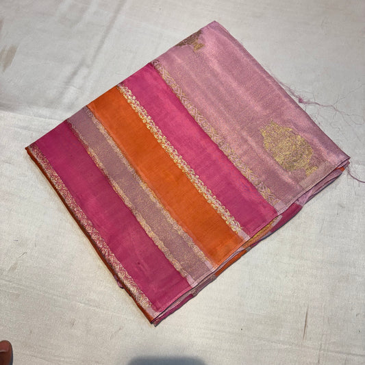 PREMIUM CHINON CREAPE SAREE IN RAGKAT DESIGN