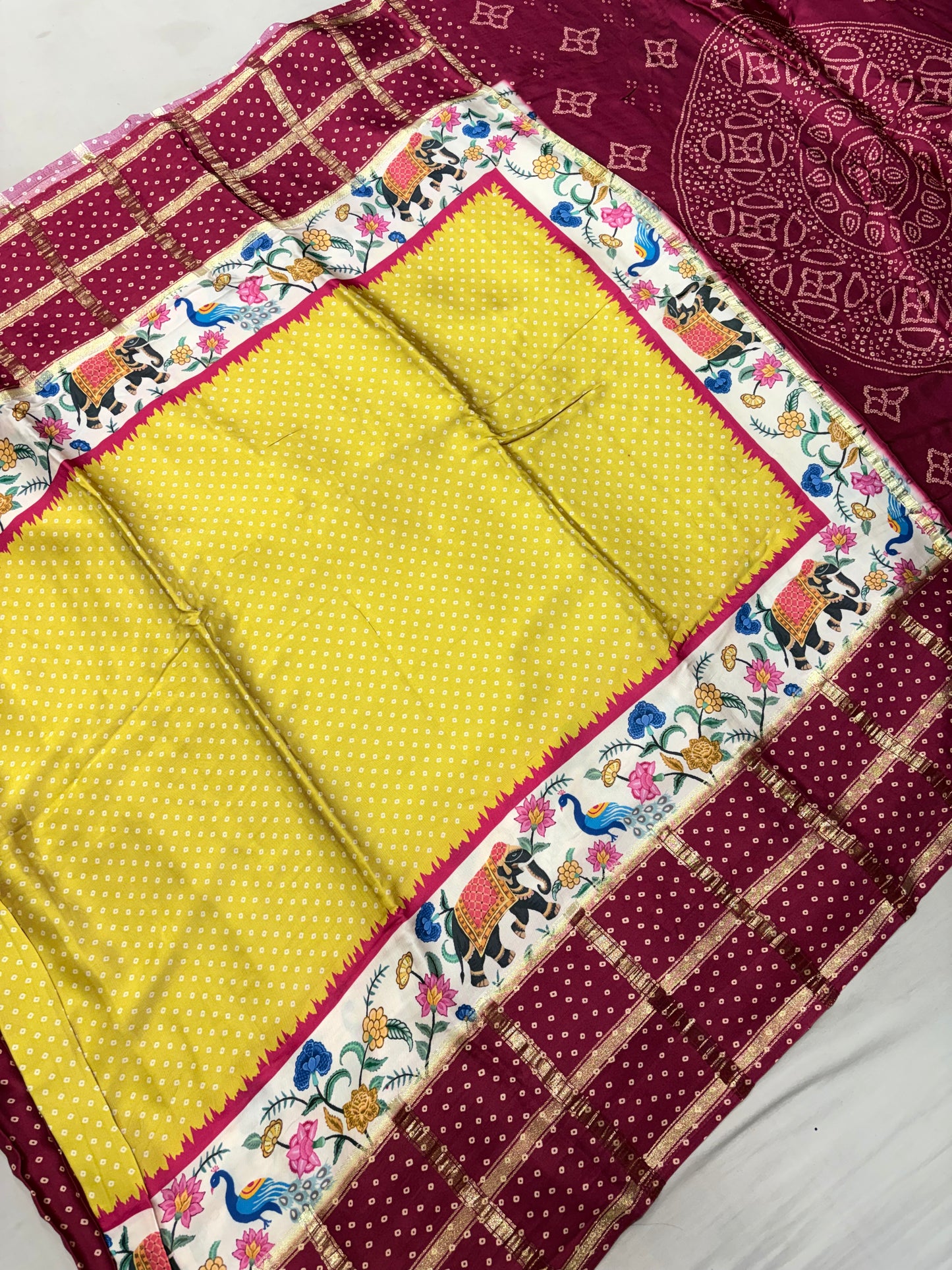 PURE MODAL SILK SAREE