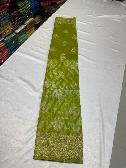 SHIBORI BANARASI GEORGETTE SAREES