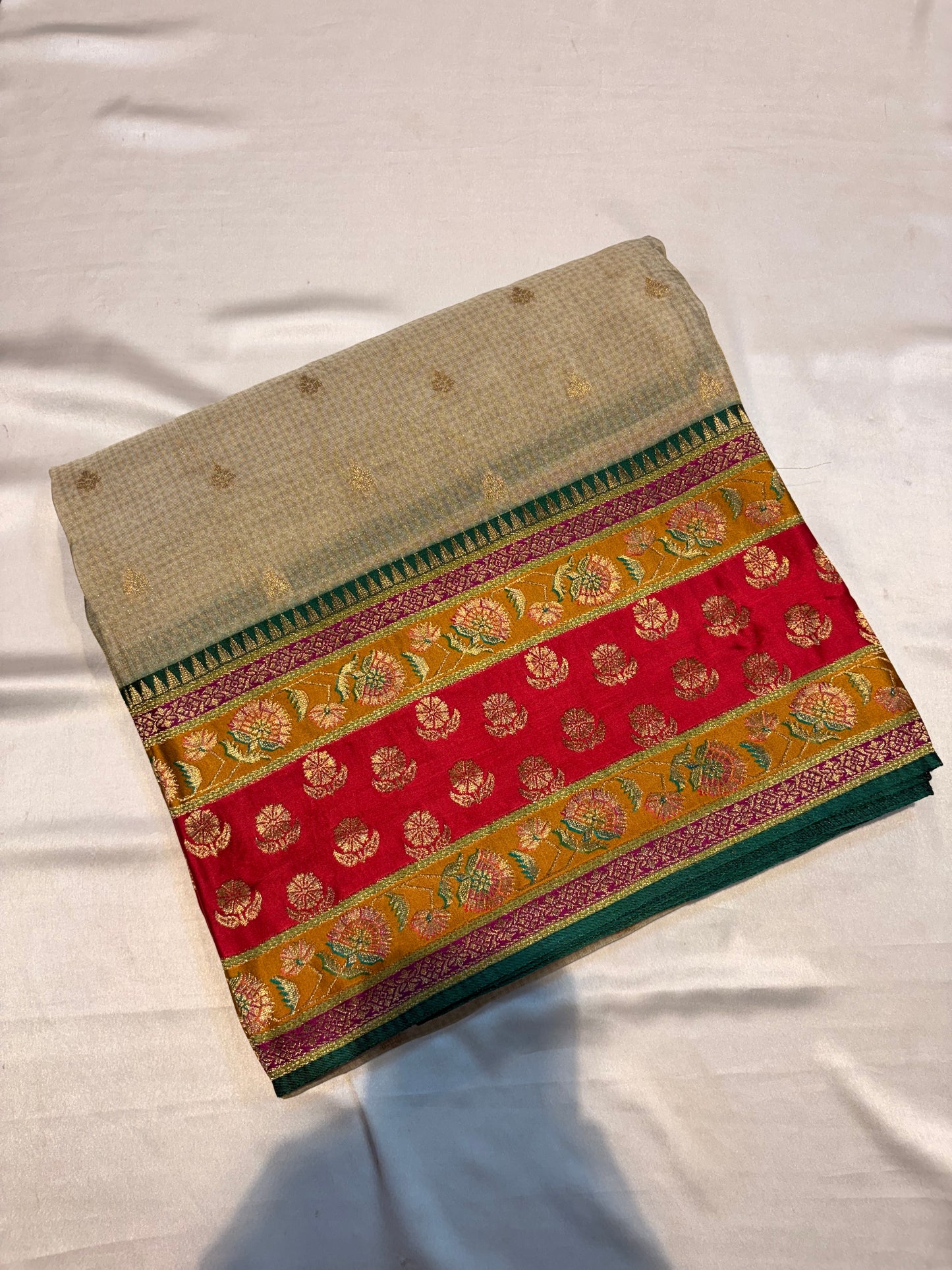 PREMIUM BANARASI GEORGETTE SAREE
