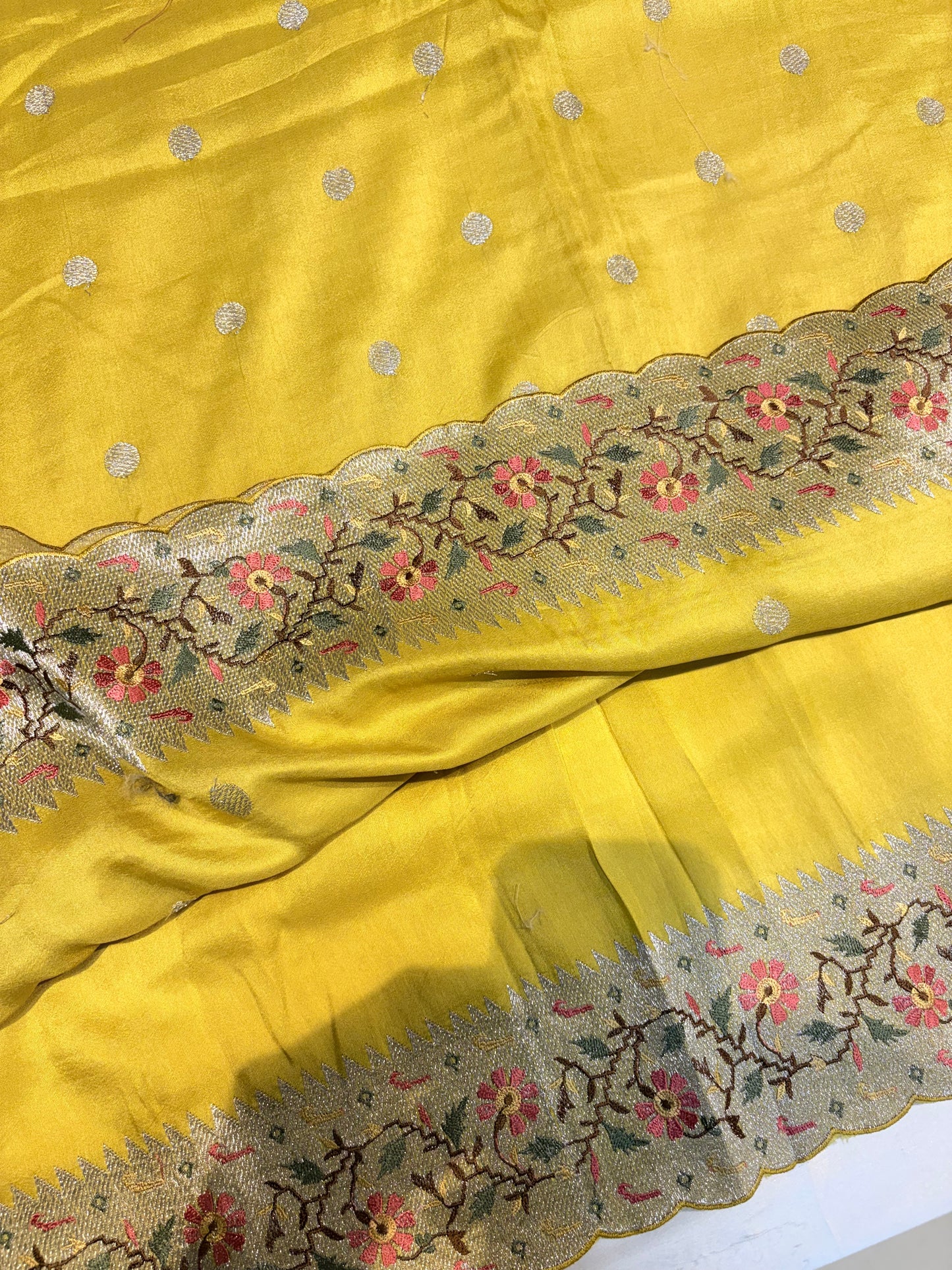 TUSSUR SILK SAREE WITH PAITHANI ZARI  WORK