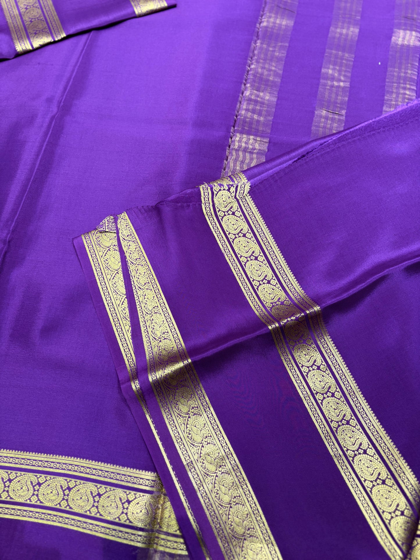 PURE MYSORE SILK SAREE 120GSM