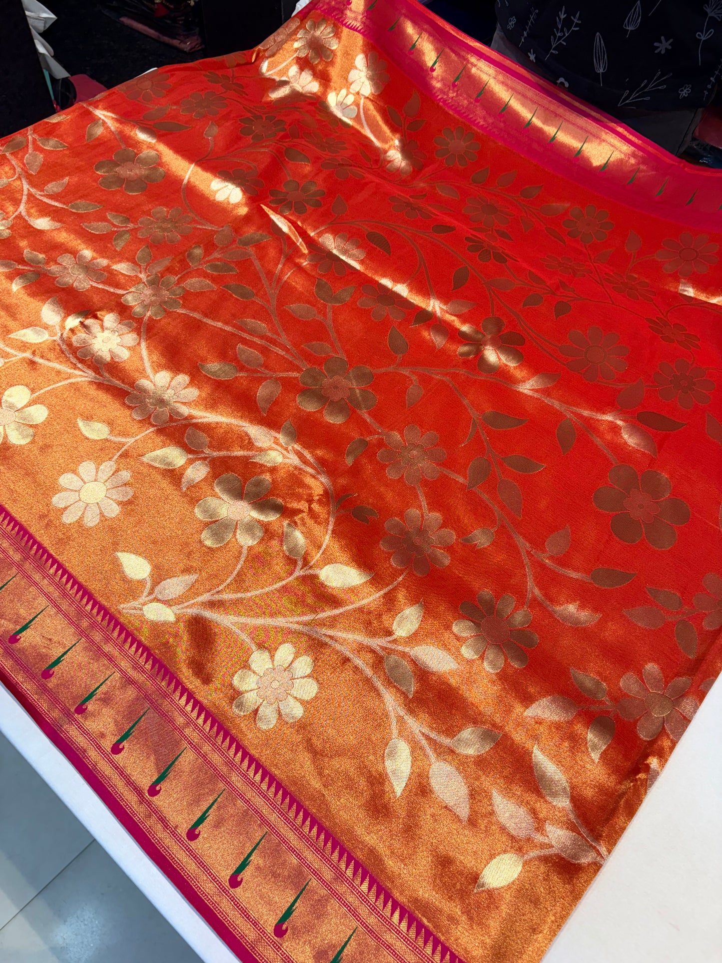 PREMIUM SEMI PAITHANI SILK SAREE