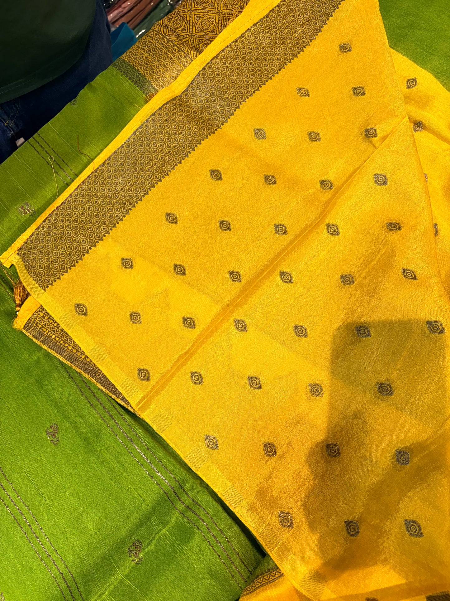 PREMIUM TUSSUR GEORGETTE SILK SAREE
