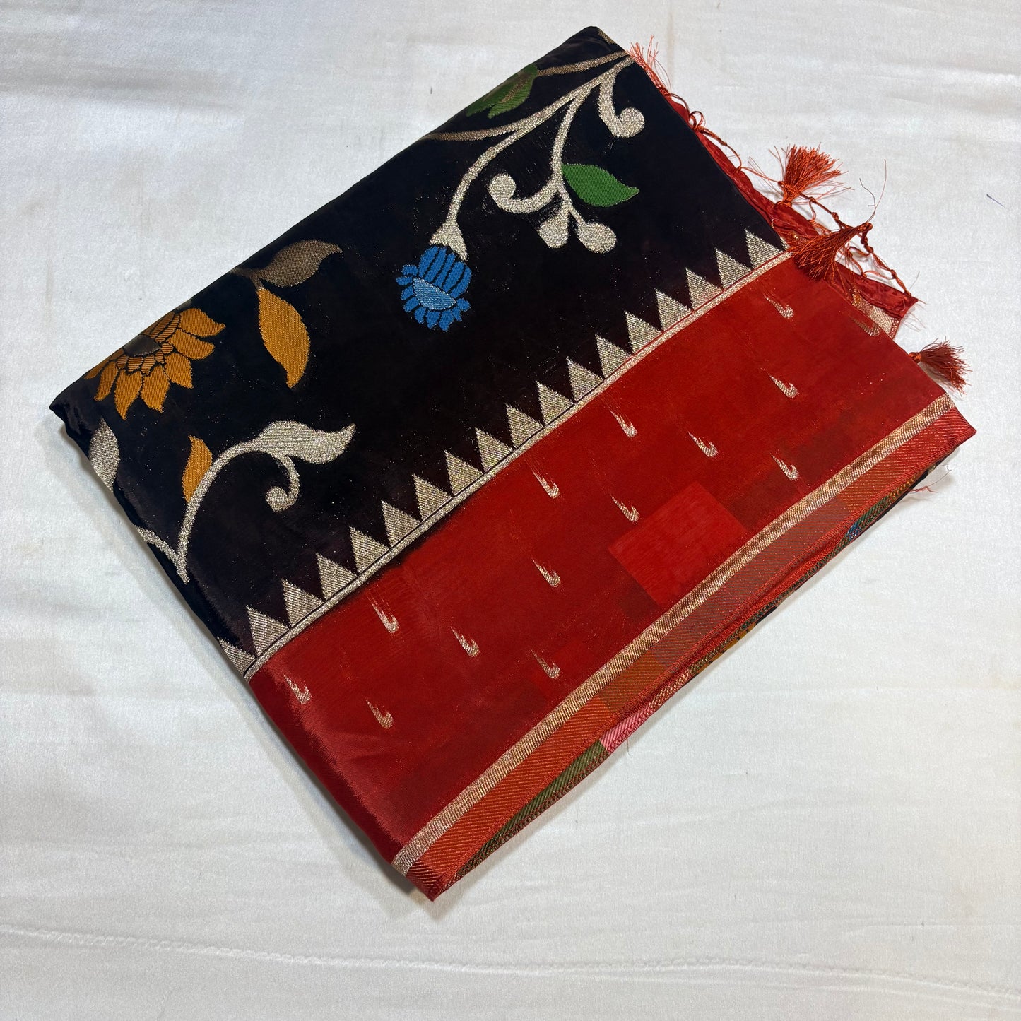 PREMIUM PAITHANI HO CREAPE SILK SAREE