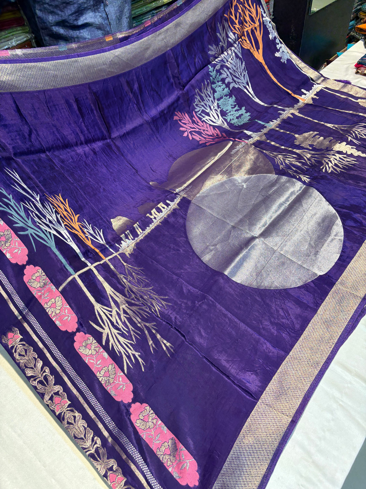 PREMIUM HO CREAPE SILK SAREE
