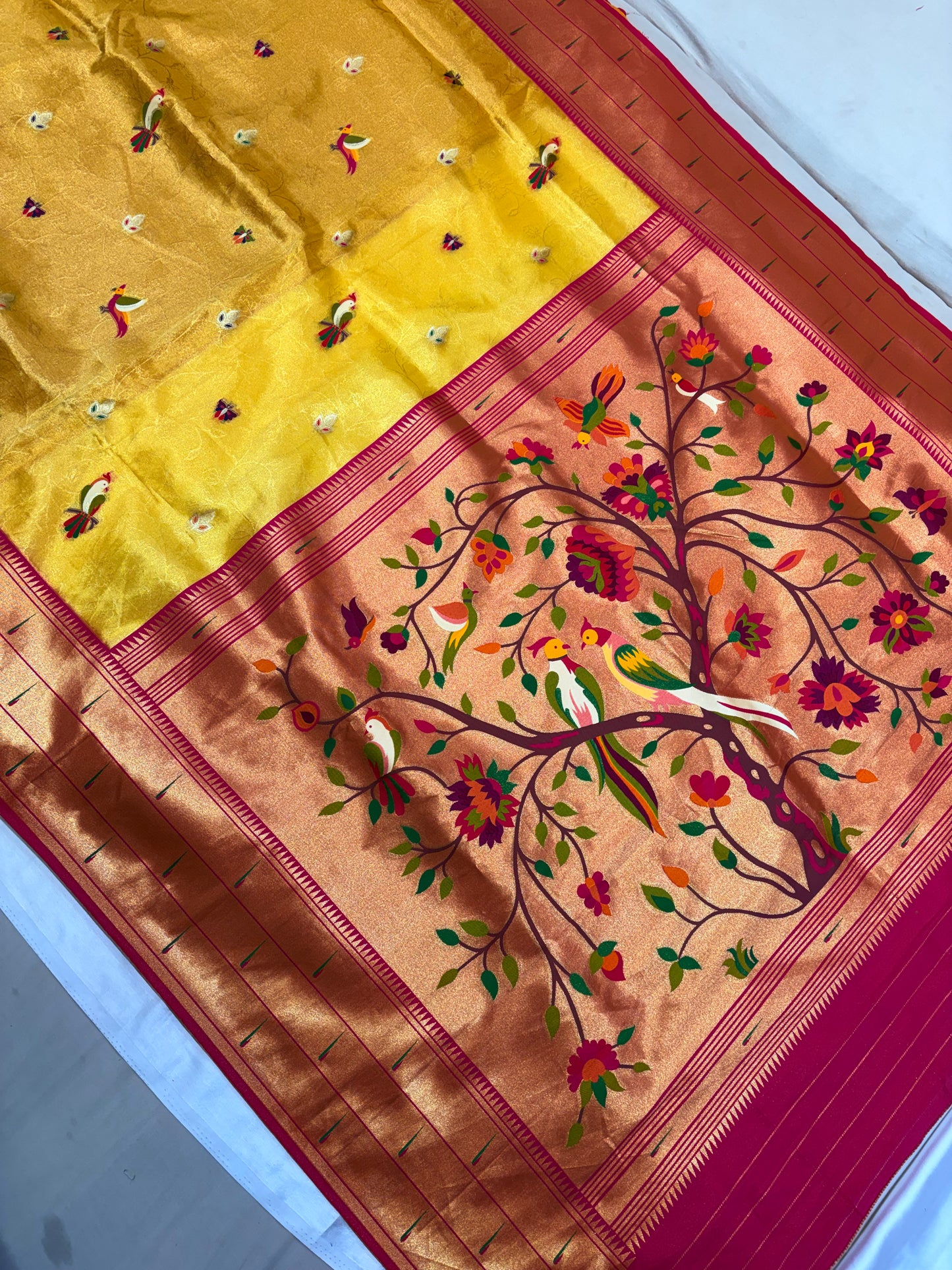 PREMIUM PAITHANI TISSUE SILK SAREE