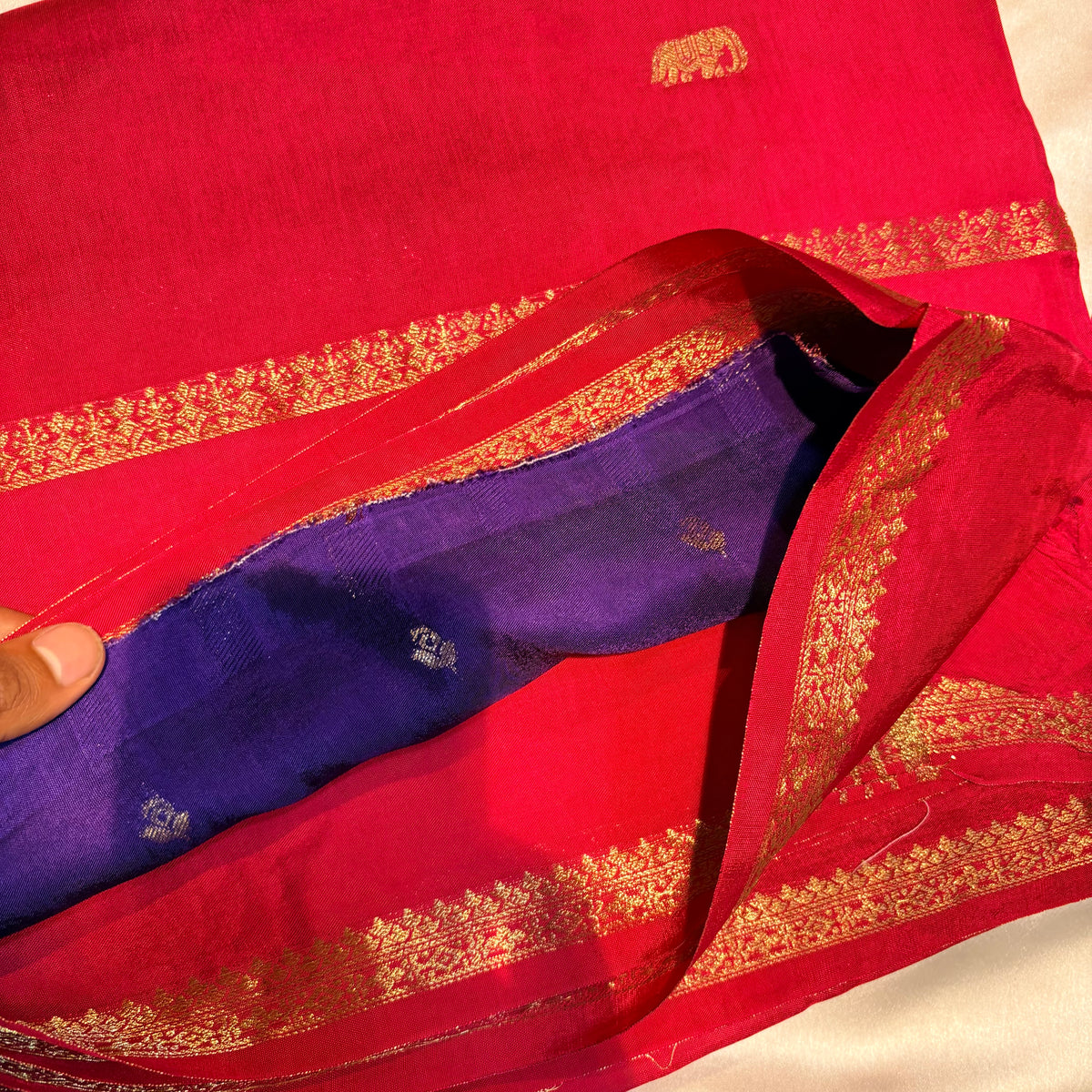 PREMIUM VISCOSE SILK SAREE WITH BENTEX BORDER