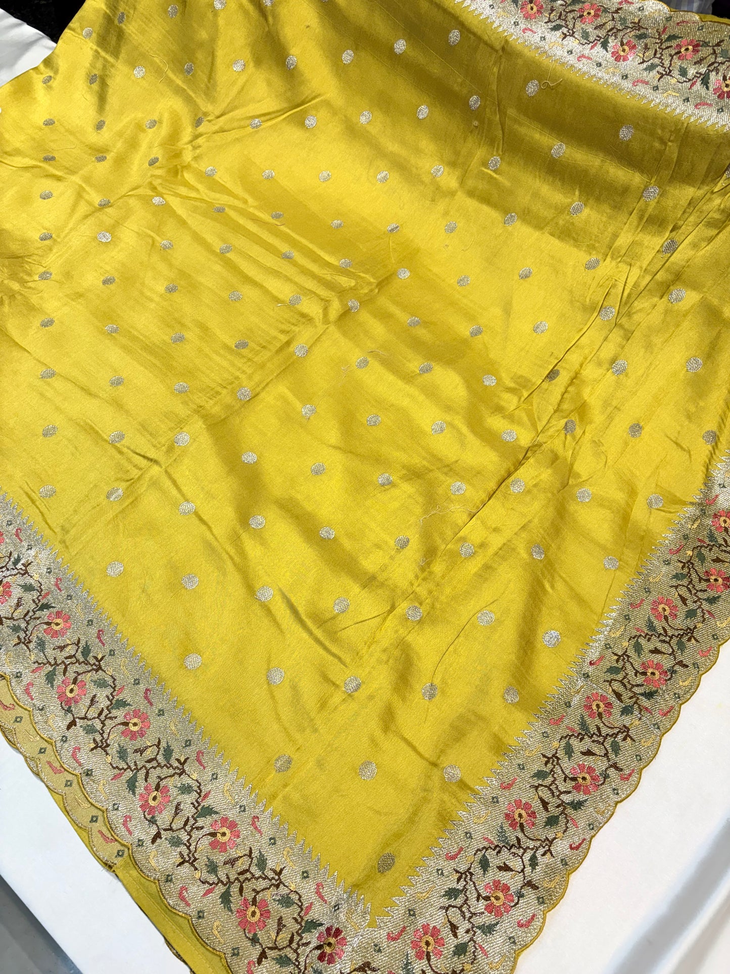 TUSSUR SILK SAREE WITH PAITHANI ZARI  WORK