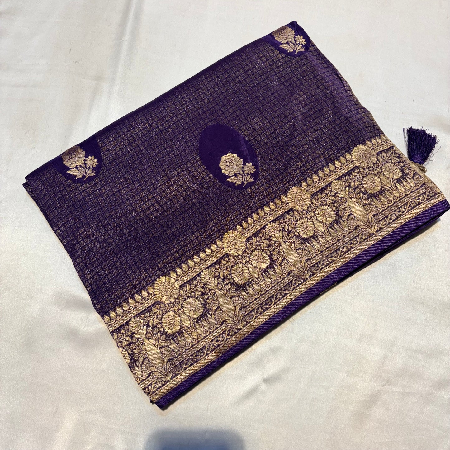 SOFT BROCADE MOUNGA SILK SAREE