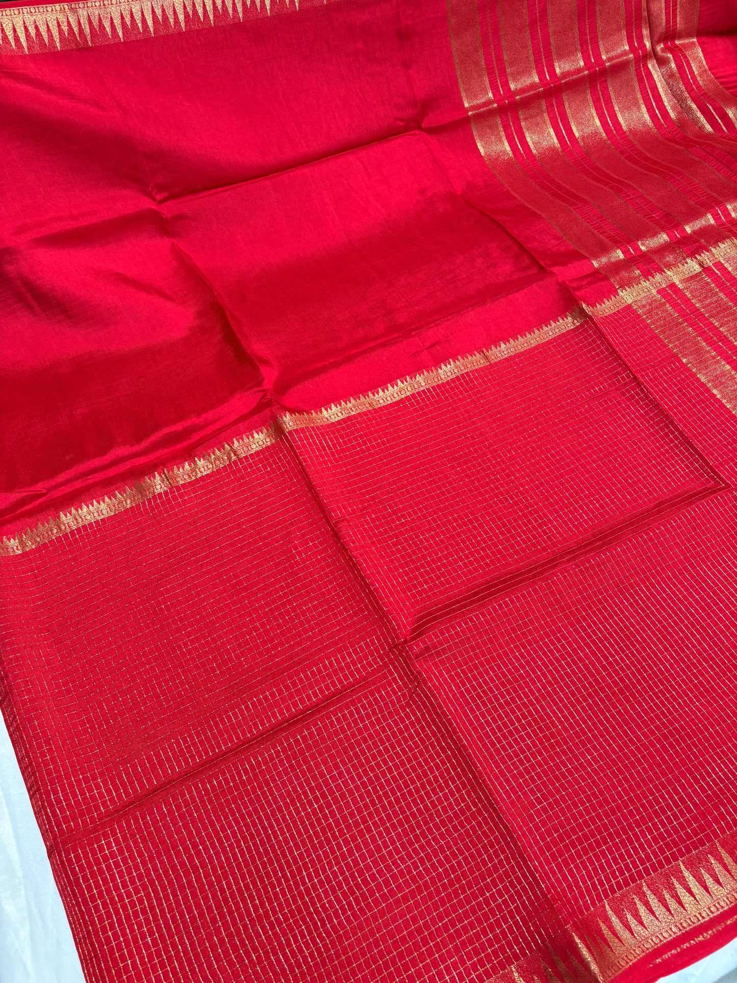 VISCOSE CHECKS HALF & HALF