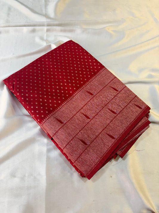 Banaras Georgette saree with Paithani Border