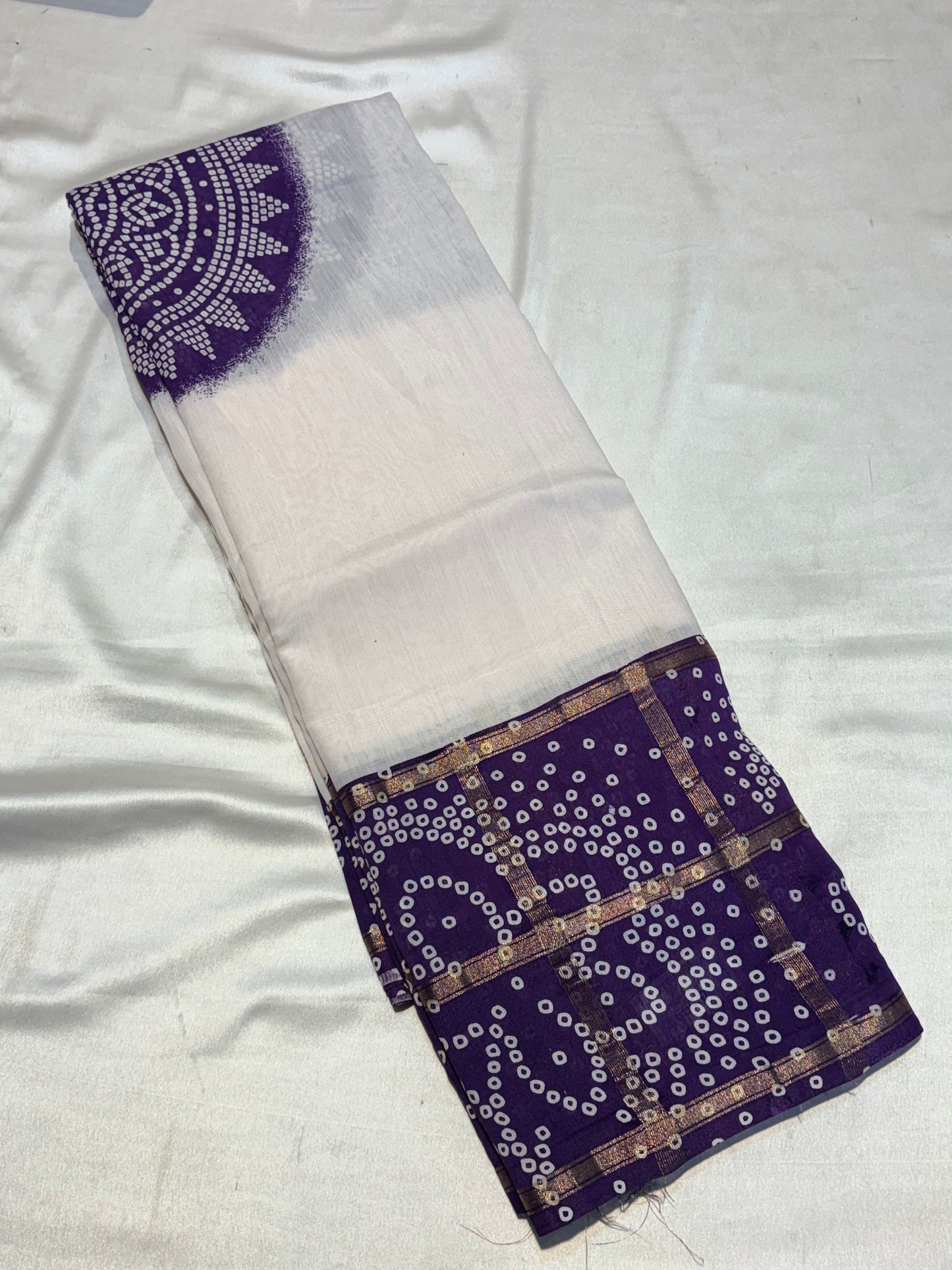 PREMIUM SOFT BANDHANI SAREE