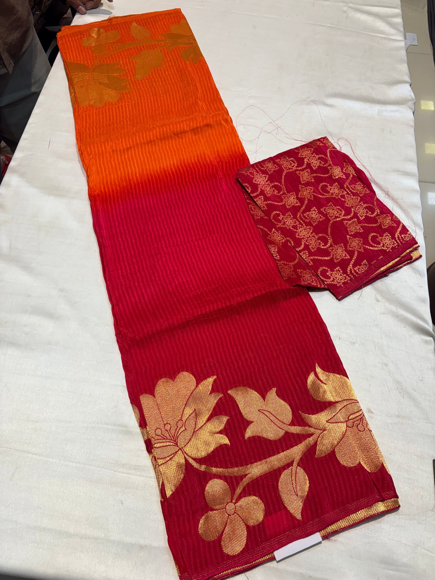 PREMIUM SOFT KORA SILK SAREE