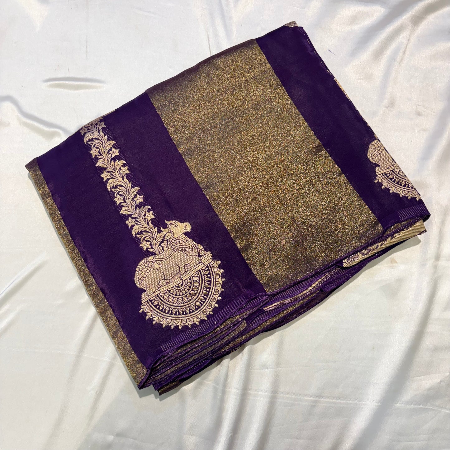PREMIUM CHINON CREAPE SAREE