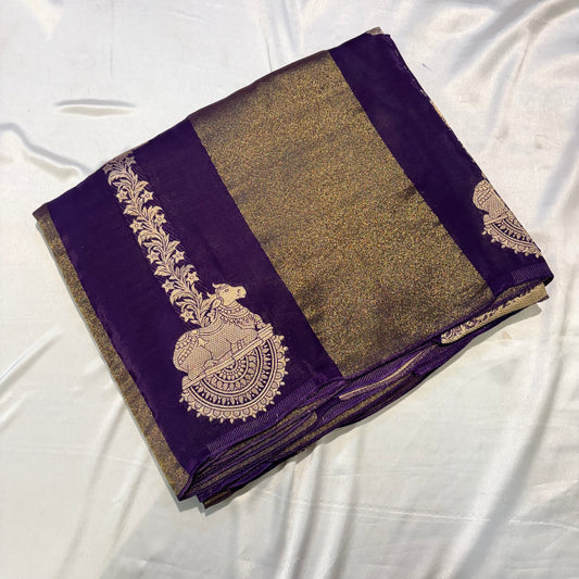 PREMIUM CHINON CREAPE SAREE