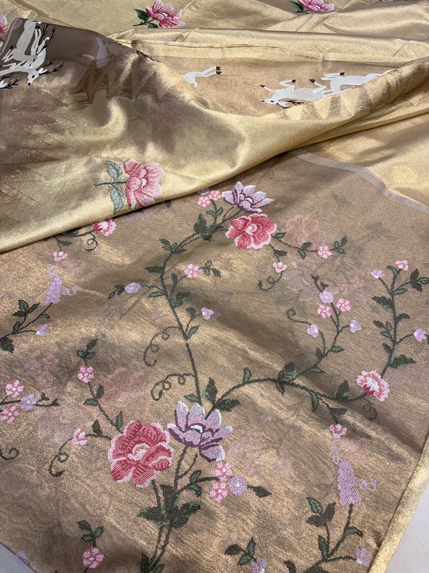 PURE SOFT TISSUE SILK SAREES