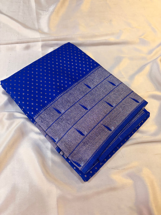 Banaras Georgette saree with Paithani Border