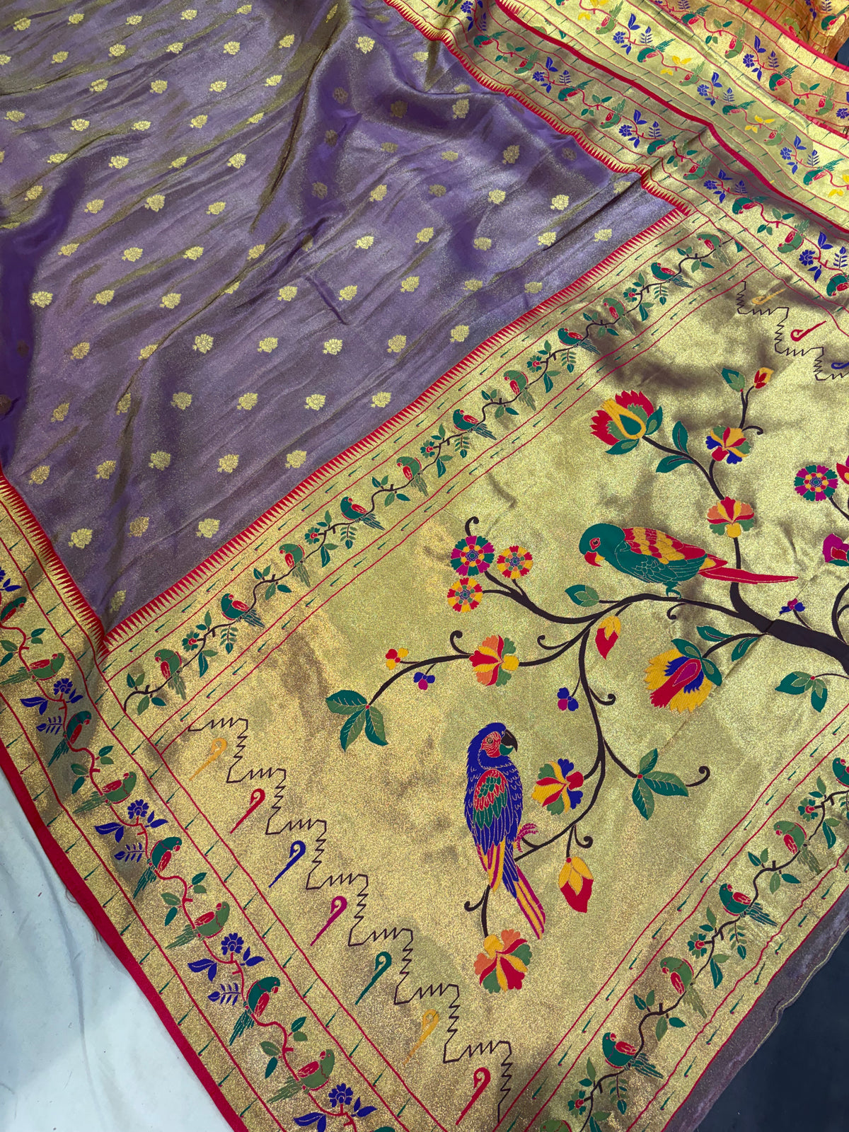 PREMIUM PAITHANI SAREE IN SOFT TISSUE (Copy)