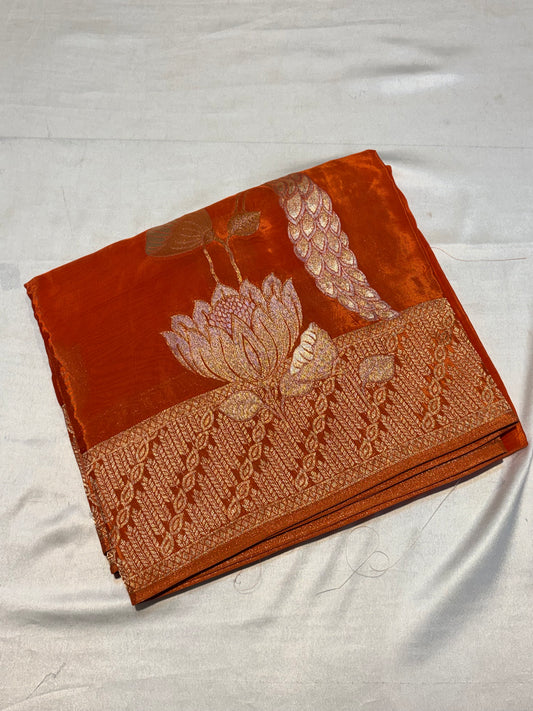 PREMIUM H.O CREAPE SILK SAREE